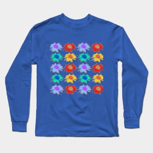 Neon Daisies Long Sleeve T-Shirt